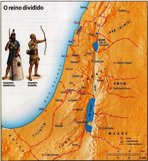 Geografia Geral e Bíblica MAPAS BIBLICOS