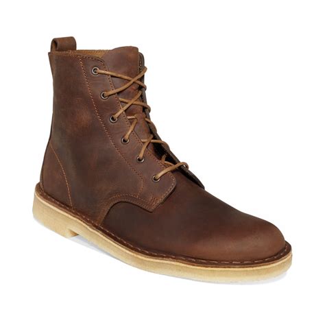Clarks Originals Desert Mali Tall Laceup Boots In Brown For Men Lyst