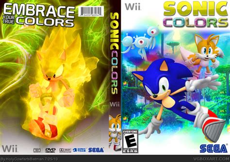 Sonic Colors Wii Box Art Cover By Holycowfartsbatman