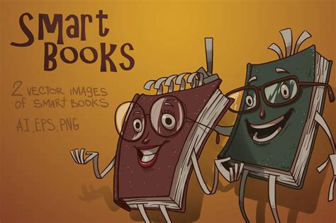 Smart Books Education Illustrations ~ Creative Market
