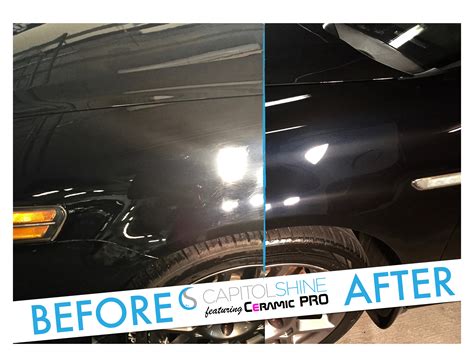 Before And After Paint Correction And Ceramic Pro — Capitol Shine