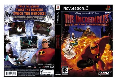 Ps2 The Incredibles Rise Of The Underminer Dvd Game Playstation 2 Lazada