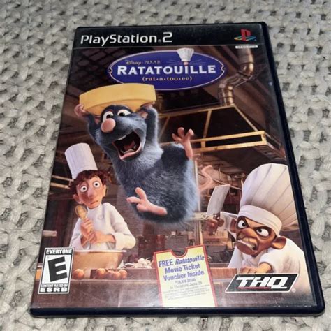 Disney Pixar Ratatouille Sony Playstation 2 2007 Ps2 Cib Video Game