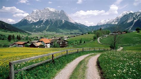 Alpine Village In Austria Heidi Again Travel Around