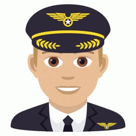 Pilot Joypixels Sticker Pilot Joypixels Aviator Discover Share Gifs