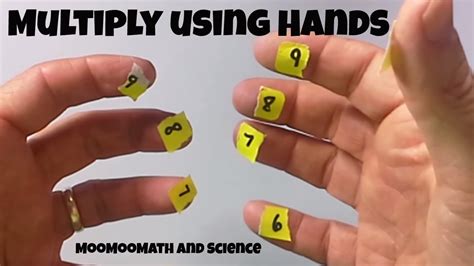 Learn To Multiply Using Your Hands Youtube