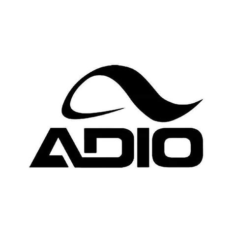 Adio Skate Logo 1 Vinyl Sticker