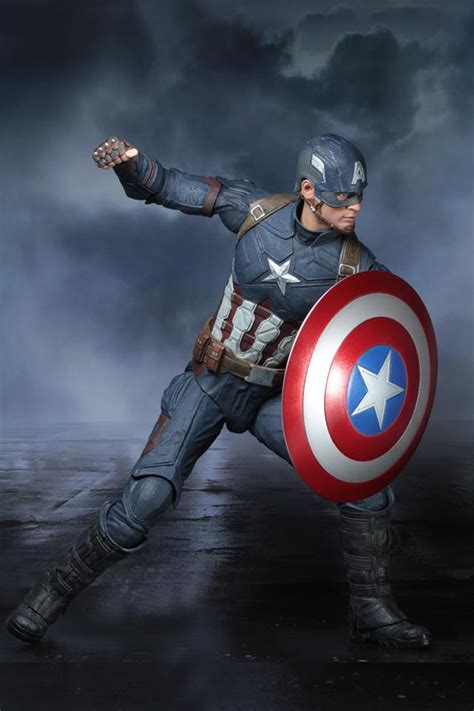 We've known that the main plot of the film would find chris evans ' steve rogers facing off against robert downey jr. NECA Captain America: Civil War 1/4 Scale Captain America ...