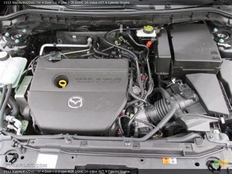 20 Liter Mzr Dohc 16 Valve Vvt 4 Cylinder 2013 Mazda Mazda3 Engine