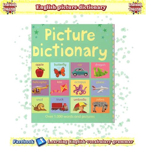 English Picture Dictionary Free In Pdf Learning English Dictionary