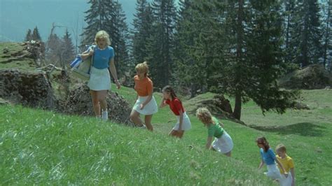 Six Swedish Girls In The Alps 1983