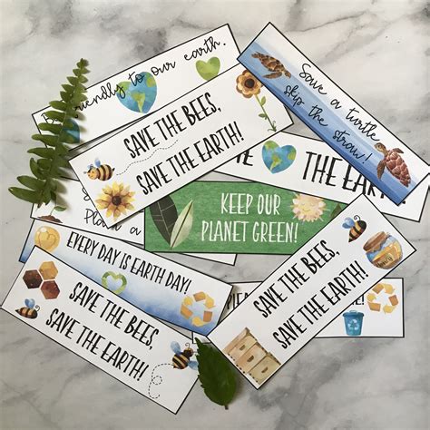 These Adorable Bookmarks Are The Perfect Way To Celebrate Earth Day