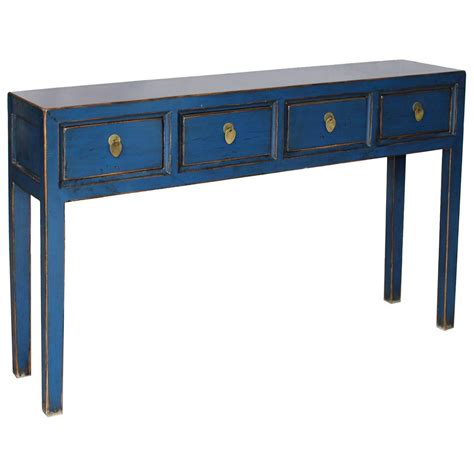 Blue Console Table For Sale At 1stdibs