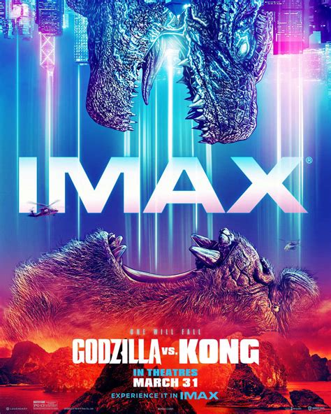 Lanzan Nuevo Póster De Godzilla Vs Kong Para Imax