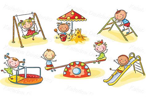 Playgrounds Clip Art Library