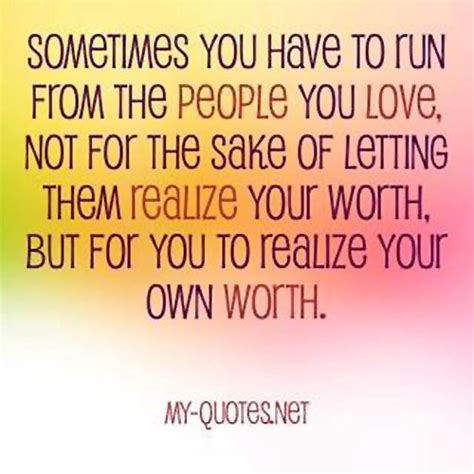 Quotes About Realizing Your Worth Quotesgram