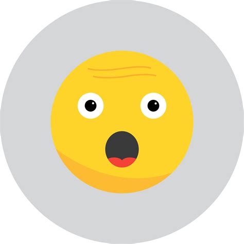 Vector Surprise Emoji Icon Vector Art At Vecteezy