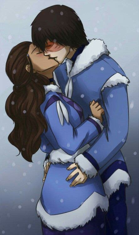 Prince Zuko And Kataras Romantic Kiss Moment In The Snow Of The South