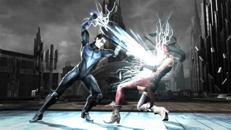 Cyborg And Nightwing Official Art For Injustice Gods Among Us 04