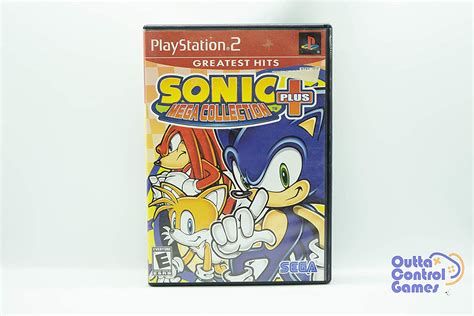 Ps2 Playstation 2 Sonic Mega Collection Plus Video Games
