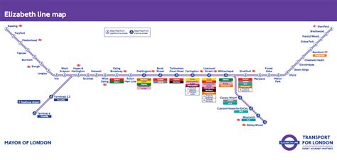 Elizabeth Line Unveiled On Latest London Tube Map Citti Magazine