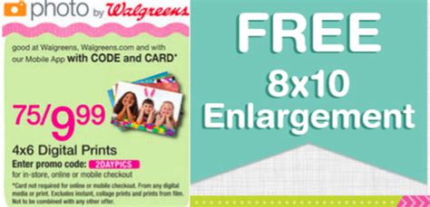 Walgreens Photo Coupon Codes And Deals