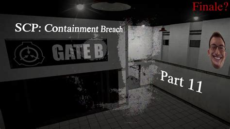 The Final Escape Scp Containment Breach 11 Finale Youtube