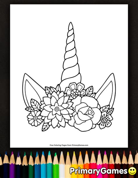 Free Printable Unicorns Coloring Pages Ebook For Use In Your Classroom