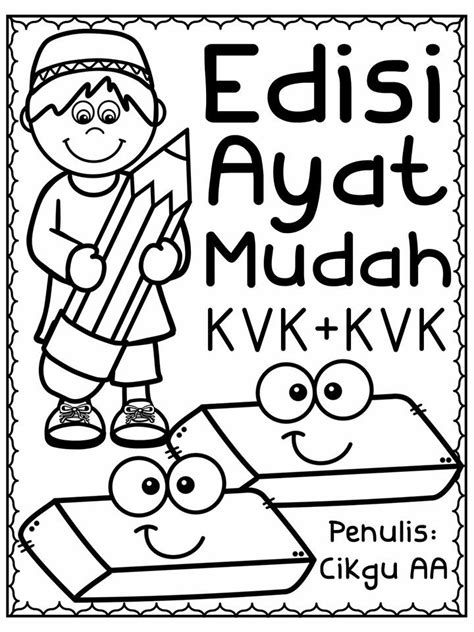 Latihan Bahasa Melayu Prasekolah Bina Ayat Kvkkvk Kitpramenulis