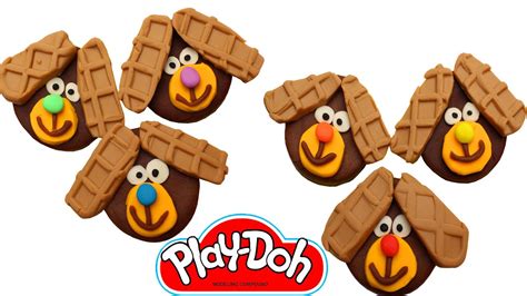 Pretend lunchtime creations are up to the imagination with this set of tools. Play Doh Waffles Puppies Toys Cute Puppy Clay Toy - YouTube