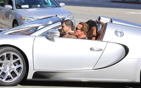 Arnold Schwarzenegger Drives His Bugatti Veyron 3 Days After Talking About Pollution Autoevolution