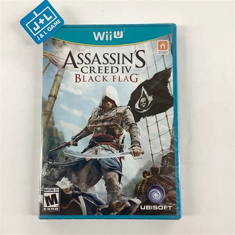 Assassins Creed Iv Black Flag Nintendo Wii U Jandl Video Games New