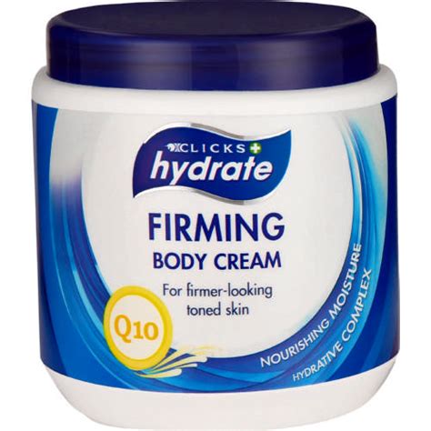 Clicks Hydrate Firming Body Cream 400ml Clicks