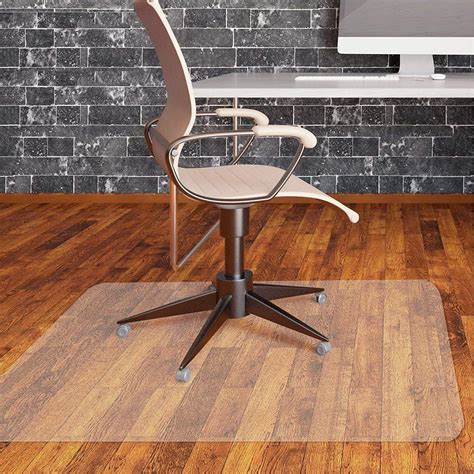 office chair mat for hardwood floor by somolux computer desk swivel pvc plastic mat clear