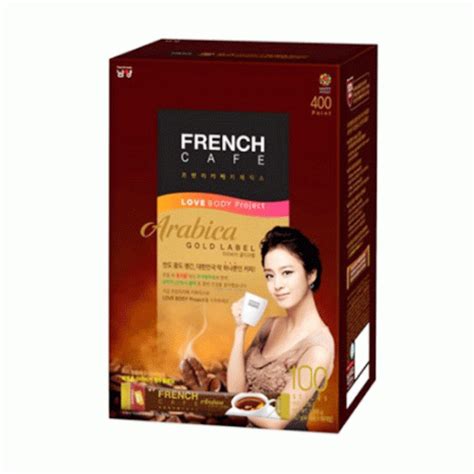 Namyang Korean Instant Coffee Mix 100 Sticks French Cafe No Trans Fat