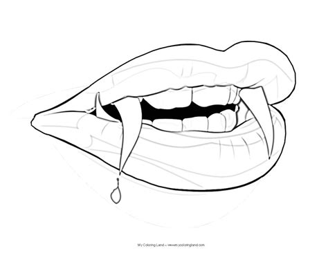 Vampire Coloring Pages Agrigranules Vampire Drawings Gothic
