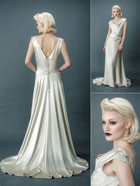 Https://tommynaija.com/wedding/art Deco Wedding Dress Silk