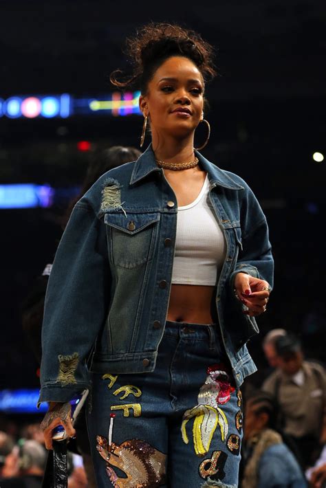 Rihanna - Rihanna Photos - NBA All-Star Game 2015 - Zimbio