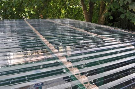 High Light Transmission Clear Corrugated Polycarbonate Sheets For