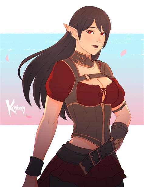Koyorin 🍎 On Twitter Another Ffxiv Character Commission Thanks Bi