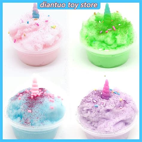 Unicorn Slime Clay Light Clay Colorful Modeling Polymer Clay Sand