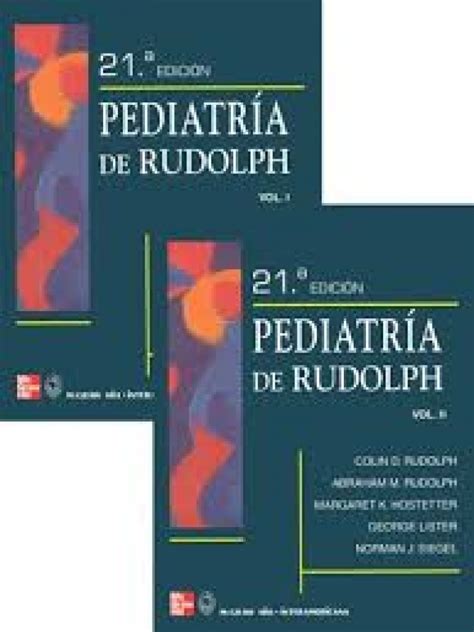 Pediatría De Rudolph Vigésimoprimera Edición Editorial Occidente