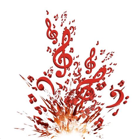 Colorful Music Explosion Background Vector 01 Free Download