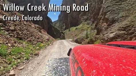 Willow Creek Mining Road Creede Co 2022 Youtube