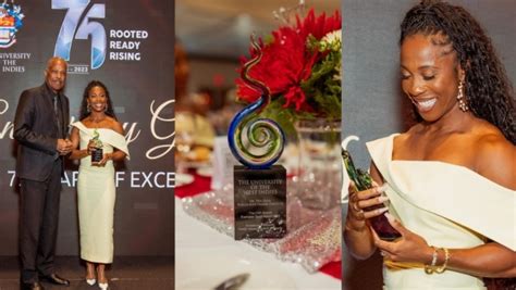 Shelly Ann Fraser Pryce Honoured To Receive Prestigious Alumni Exemplar Sports Award At Uwis