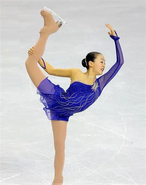 Blue Figure Skating Dresses Women Competition Skating Dress Custom Ice