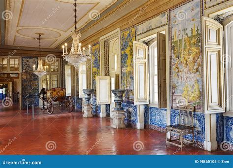 Palace Of Queluz In Portugal Editorial Image Image Of Wall Design