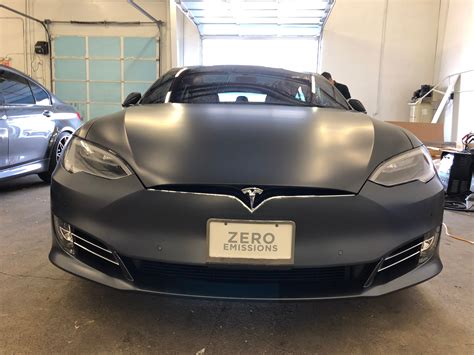 Got My Midnight Silver Model S 100d Wrapped With Xpel Stealth Tesla