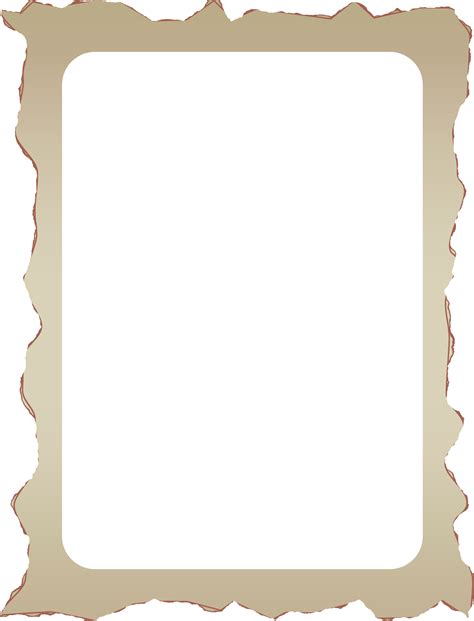 Old Paper Border Clipart Best