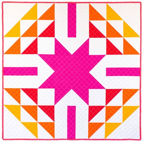 Burn Bright Quilt Pdf Pattern Modernly Morgan